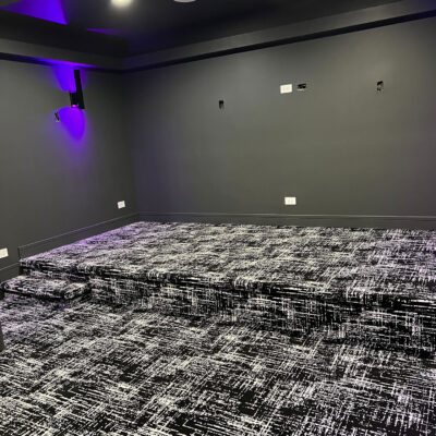 Empty Home Theater