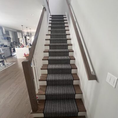 Custom stair runner