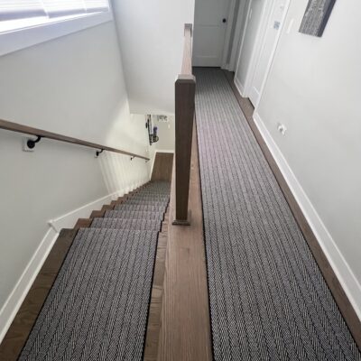 Custom stair runner
