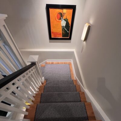 Custom stair runner