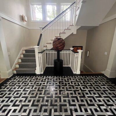 Custom stair runner